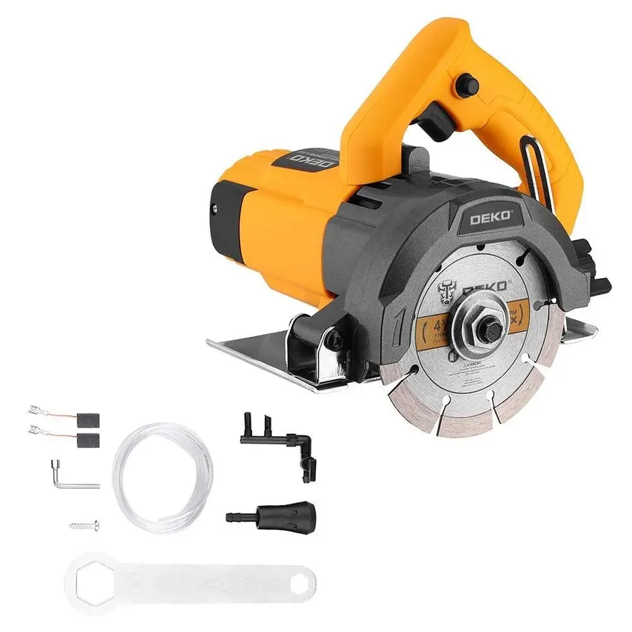 Serra Mármore 4.3/8" 1200W 220V com Kit de Refrigeração Deko