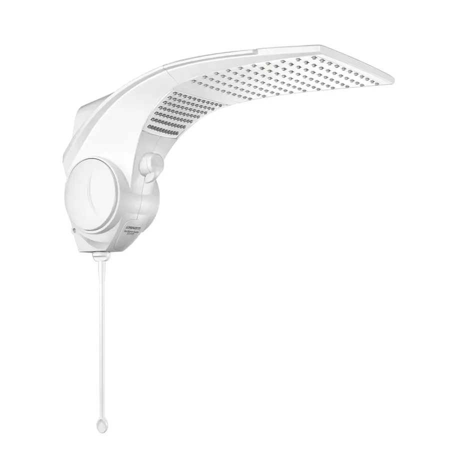 Chuveiro Elétrico 7500W Duo Shower Quadra Eletrônica Lorenzetti Branco
