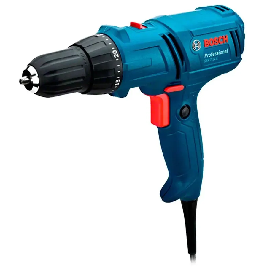 Parafusadeira e Furadeira Bosch GSR 7-14 E 400W 220V com Cabo de 4 m