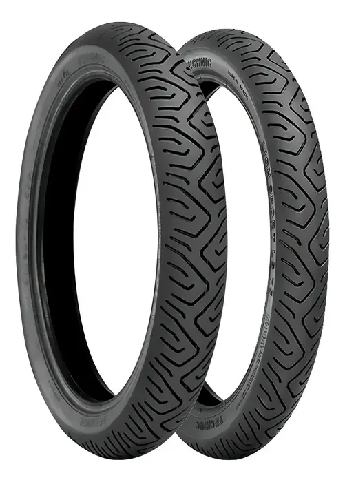 Pneu Technic 275/18 + 90/90-18 para Yes125, GSR150 e Factor 150