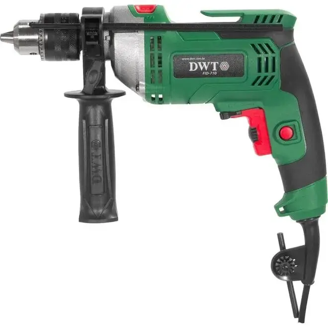 Furadeira reversível com impacto 1/2eapos;eapos; FID 710 220v - DWT