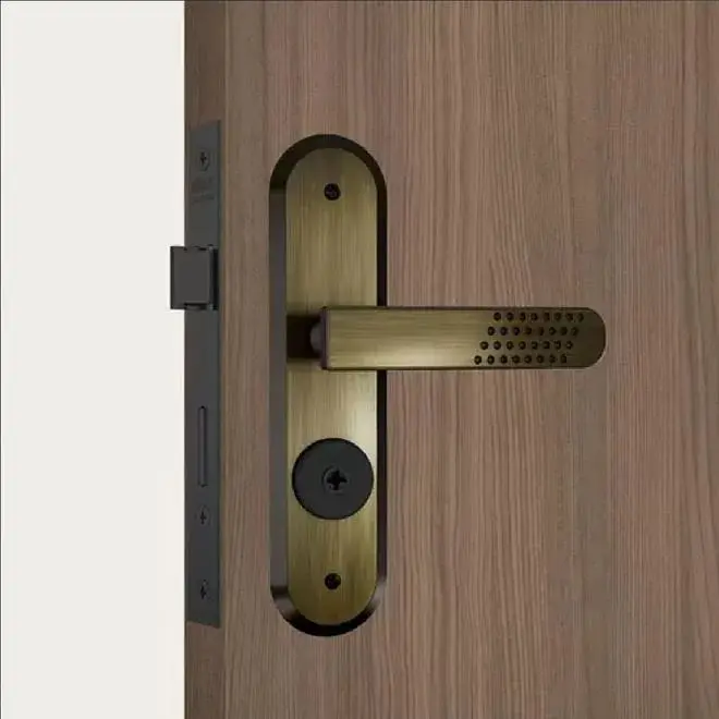 Fechadura Porta Externa Tetra 1800/21 Espelho Antique - STAM