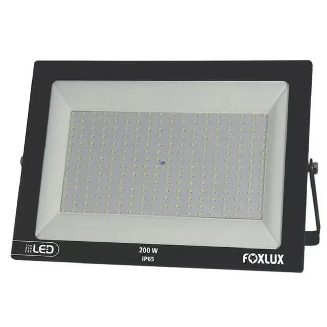 Refletor LED 200W 6500K Luz Branca Bivolt IP65 - Foxlux