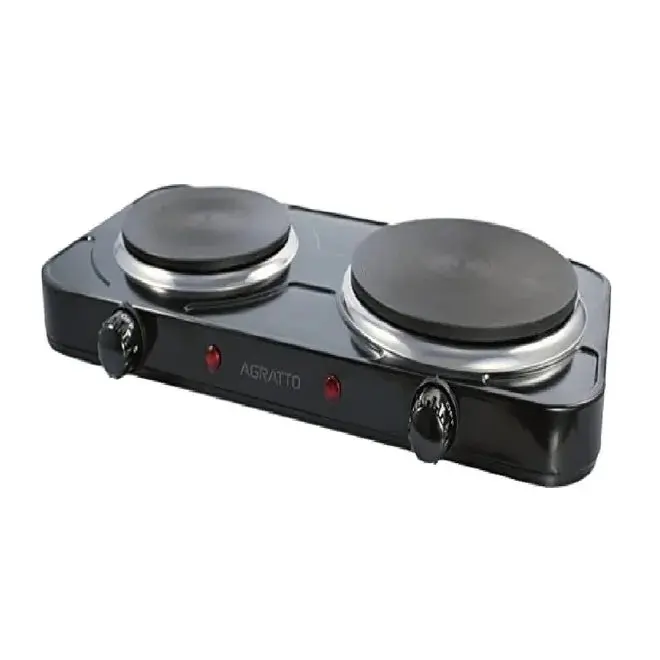 Fogão Elétrico Agratto FMP-02 de Mesa Preto 2500W