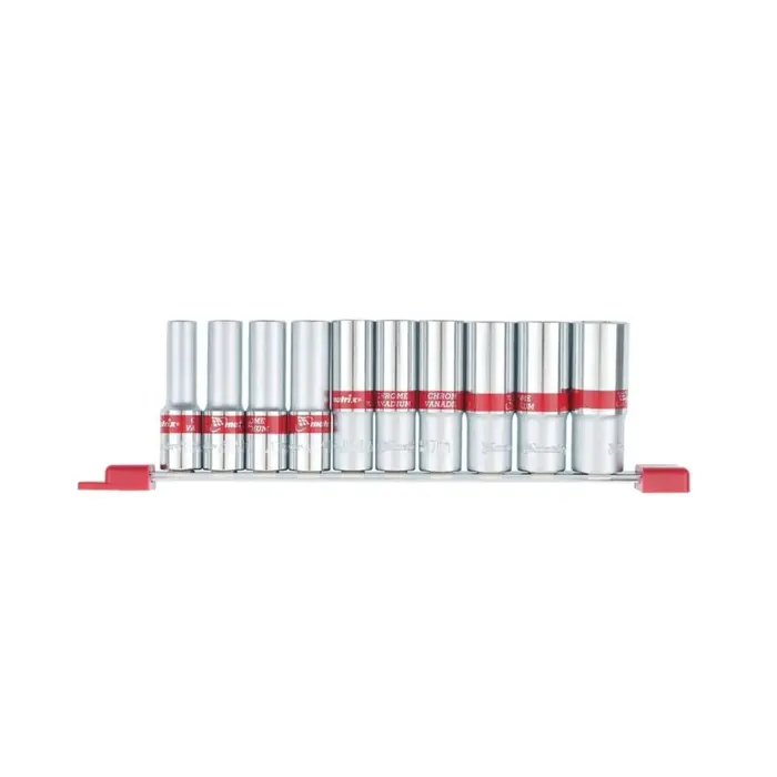 Jogo Soquete Longo 8 – 19mm Encaixe 3/8″ MTX