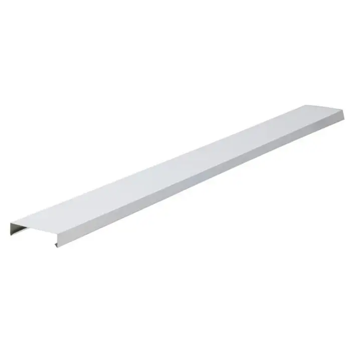 Rufo Capa Aço Corte 28 Galvalume Branco 3m Calhaforte
