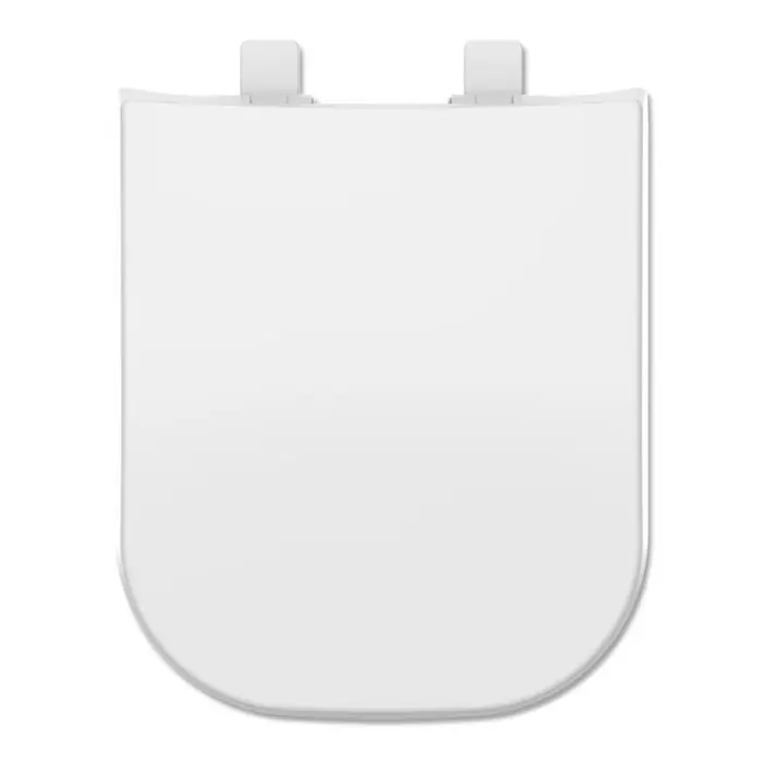 Assento Sanitário Quadra PP Quadrado Branco