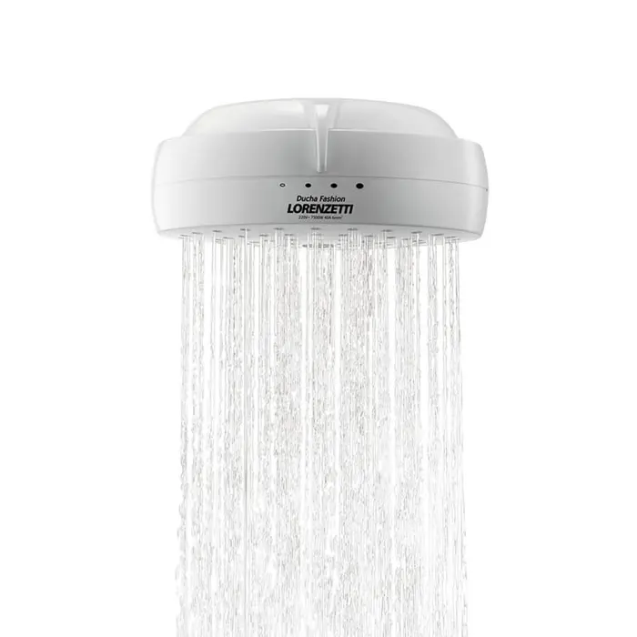 Ducha Fashion Multitemperatura Branca 220V 6800W Lorenzetti