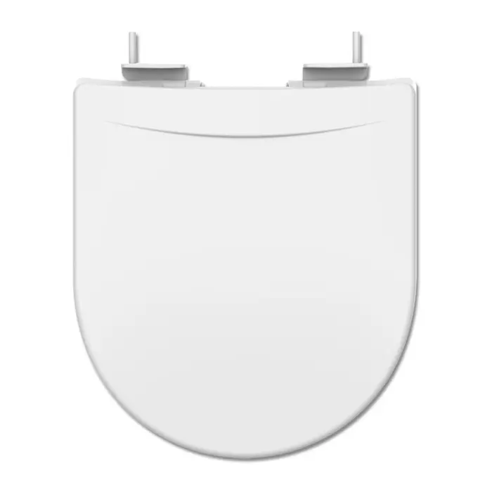 Assento Sanitário Calypso Evolution PP Quadrado Branco